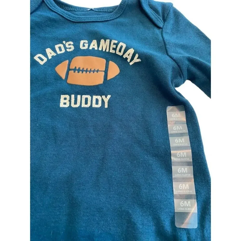 NWT Carter's 6M Football One Piece 